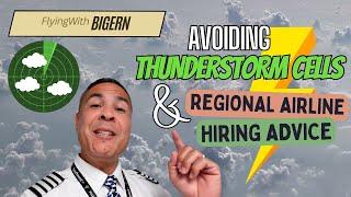 Avoiding Thunderstorms in the B737 | Flyingwithbigern