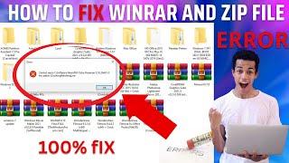 HOW TO FIX WIRAR AND ZIP FILE ERROR | How to fix Damage or Corrupted WinRar 