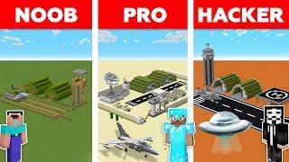 Minecraft NOOB vs PRO vs HACKER : Storm Area 51 Challenge in minecraft / Animation