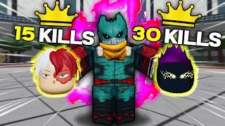 Ruining KILLSTREAKS with VIGILANTE DEKU Moveset in Heroes Battlegrounds (ROBLOX)