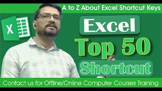 A To Z About Excel Shortcut Keys | Most useful Excel Shortcuts | Pradip VedantSri