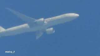 Zooming in on....... Etihad boeing 777 with Nikon P1000