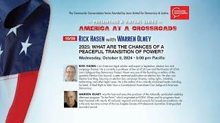 Rick Hasen with Warren Olney | America at a Crossroads