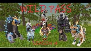 New WildCraft update || Wild Pass season 4 