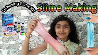 Slime Making Kit Unboxing | Slime Making At Home | AJ Creations