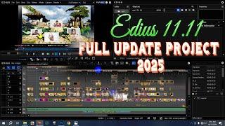 edius 11.11 project 2025 ! edius full update project 2025 ! edius cinemaitic project ! editing jp !