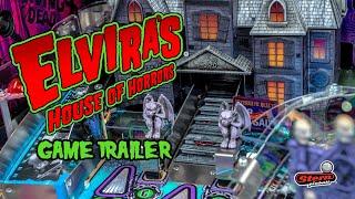 Stern Pinball - Elvira's House of Horrors Pinball Game Trailer!