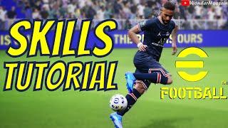 eFootball 2023 All Skills Tutorial | Easy And Simple