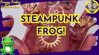 Steampunk Frog Made from Resin – Cogs, Chaos & Cute Results [114]