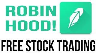 The Free Stock Trading App Robinhood!