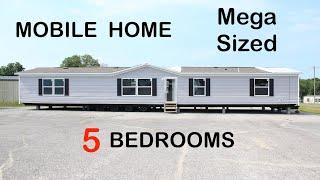 NEXT LEVEL 5 Bedroom Mobile Home! Huge Rooms like I've never seen!