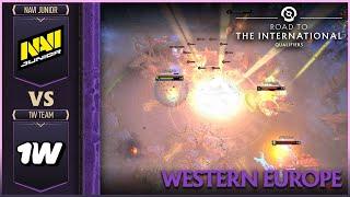 Road to TI! 1W TEAM vs NAVI JUNIOR - HIGHLIGHTS - The International 2025 CQ: WEU | DOTA2