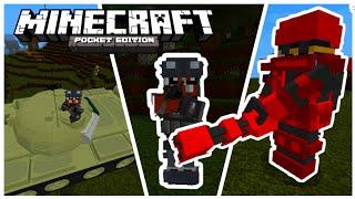 How To Turn MCPE Into CALL OF DUTY with Addons/Mods For 1.19