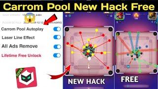 Carrom Pool Autoplay New Aim Hack Lulubox Super New Update  Carrom Pool New Indirect Aim Free 