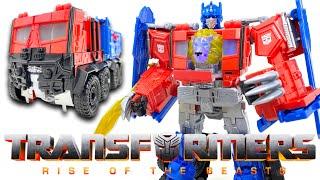 Transformers RISE OF THE BEASTS Beast Mode OPTIMUS PRIME Review