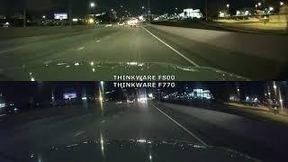 Blackvue DR750S-2CH vs Thinkware F800 vs Thinkware F770 [1080p30 Night]