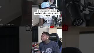 Deshae and hunxho input on making music #deshae #hunxho #music #life #money
