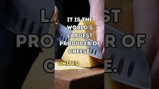 It is the world's largest producer of cheese. #shorts #facts #truefacts