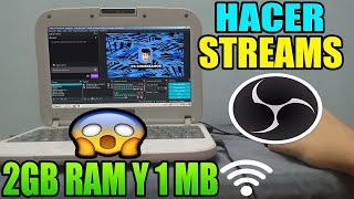 HOW TO MAKE LIVES IN OBS FOR LOW RANGE PC WITHOUT LAG 2024 [2GB RAM 500Kbs] | Rafaelozg