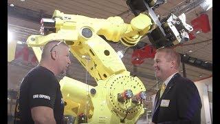 FANUC America President & CEO Mike Cicco Interview with TITANS of CNC at EMO 2019