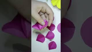 цветы из бумаги easy paper flowers