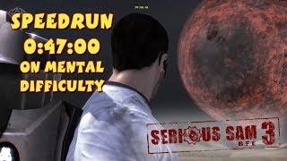 Serious Sam 3: BFE - SpeedRun - 0:47:00 (Mental Difficulty)