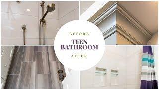 Teen Bathroom Makeover