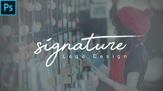 How To Create Own Signature Logo For Photography