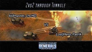 [C&C Zero Hour] 2v2 - kidmaster, cncHD vs Lost|Hero, Patrik