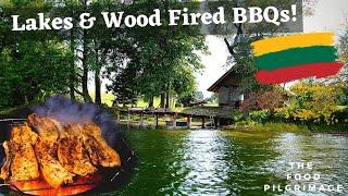 Stunning Lake Trip & WOOD FIRED PORK BELLY in Lithuanian National Park!