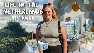 My week living in The Netherlands; podcast, baby shower & working