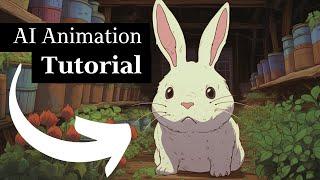 Best AI Animation Tutorial - FREE Options | Step-by-Step (Ghibli Studio Inspired)