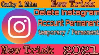 How To Delete Instagram Account Permanent /Delete Instagram Account / Saurabh Zone