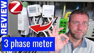 Zemismart SDM01: Zigbee 3 phase energy meter with current clamps