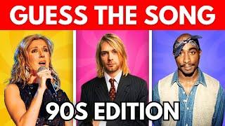 Guess the 90s Song  | Most Popular Songs from the 90s | Music Quiz