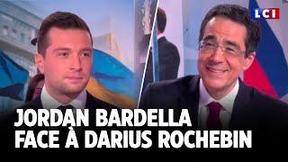 Jordan Bardella face à Darius Rochebin : L'Interview Événement｜LCI