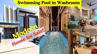 Modern 1 Kanal House for Sale in DHA Phase 7, Lahore | Luxury Features & Swimming Pool in Washroom