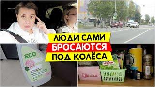 Люди бросаются ПОД КОЛЕСА САМИ / Vika Siberia LifeVlog