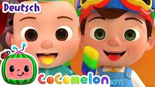 Buntes Eis am Stiel | CoComelon Deutsch | Cartoons und Kinderlieder