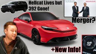 Prelude coming to U.S.! Honda + Nissan Merger Talks, Durango Hellcat Survives + More! Weekly Update