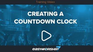 Creating A Countdown Clock