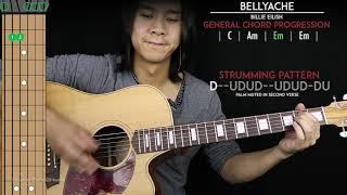 Bellyache Guitar Cover Acoustic - Billie Eilish  |Tabs + Chords|