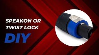 Proclaim AV Shop: Speakon and Twist Lock Speaker Connectors