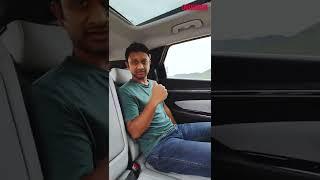 Rear seat comfort in the @hyundaiindia #tucson | OVERDRIVE