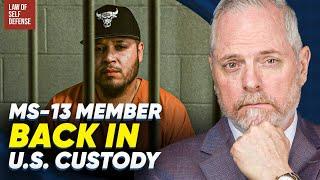 MS-13 Gang Member Kilmar Abrego Garcia BACK in U.S. Custody