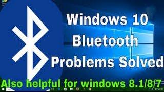 Bluetooth Not show in Windows 10/7/8 Solve Problem With in  2 Steps.