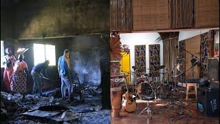 REBUILDING STUDIO BOM DIA – FIRE DESTROYS THE HEART AND SOUL OF MUSIC IN INHAMBANE, MOZAMBIQUE