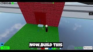 How to make a working door in Obby Creator for Roblox Doors