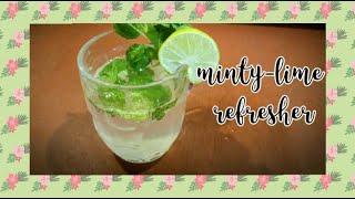 How to make Minty-Lime Refresher to beat the heat | Eng-Subs