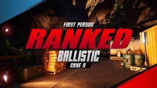 RANKED BALLISTIC - CAVE 9 / FIRST PERSON - 8982-6598-7945 (Trailer) | Fortnite Map Code @VanGork